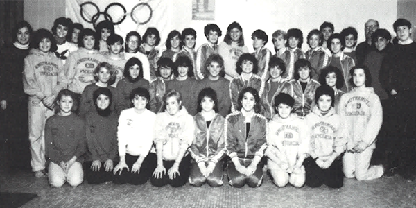 1986年女子游泳队